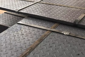 Carbon Steel C45 Chequered Plates